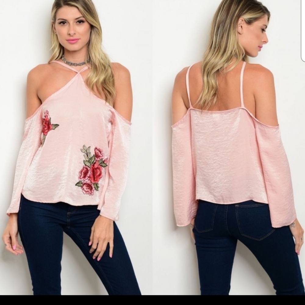 Floral rose top
